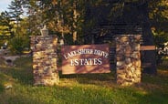 Lake Shore Drive Estates Entry Sign